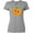 AC-Heather Grey, variant on Inktastic Halloween Pumpkin, Smiling Pumpkin, Trick or Treat Women's T-Shirt