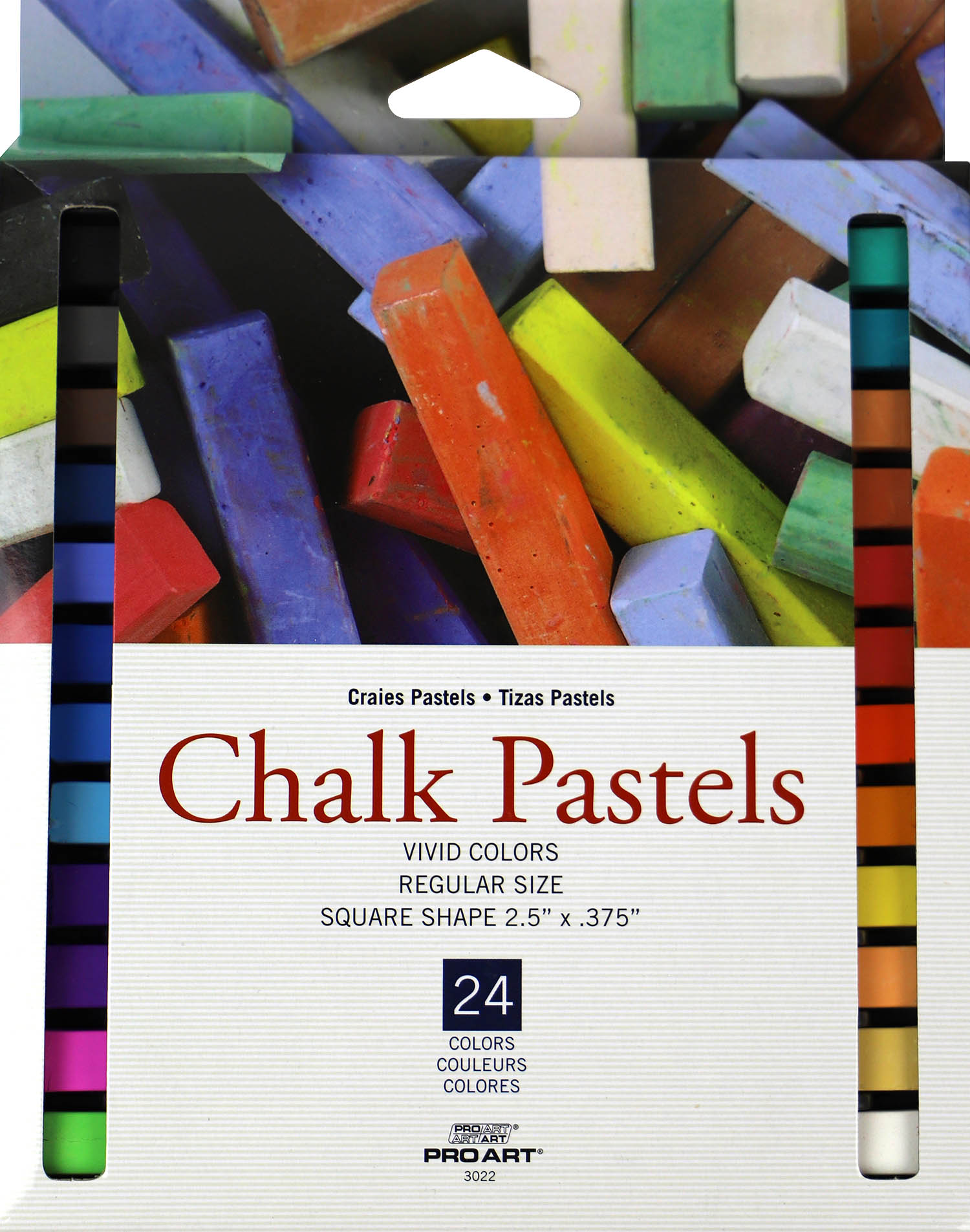 Pro Art Chalk Pastel Set 24 Color