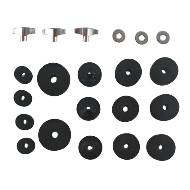 Juego de batería de 21 uds shamjiam Accesorios de Repuesto negro