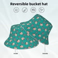 thumbnail image 2 of Bingfone Starfish and Shell Bucket Hat for Men Women,Packable Reversible Printed Sun Hats,Fisherman Outdoor Travel Hiking Beach Caps, 2 of 7