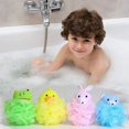 thumbnail image 3 of Bath Shower Sponge Exfoliating Bath Sponges, 4 PCS Bath Flowers Sponge Bath Accessory, 3 of 5