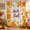 Orange Yellow, variant on Hello Fall Shower Curtain, Waterproof Shower Curtains for Bathroom, Thanksgiving Orange Yellow Pumpkin Maple Leaf Washable Fabric Bathtub Curtain Set Bath Decor with 12 Hooks Long 72"x84"