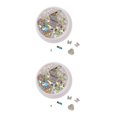 thumbnail image 3 of maskred 1/2/3/5 Art Crystal Flower Shining Rhinestone Pearl Sequin Rhinestone Manicure Decoration No.4 2PCS, 3 of 6