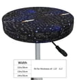 thumbnail image 4 of Kdxio Physical Formulas Print Elastic Bar Stool Cover Personalized Washable Stool Cover for Barbershop Home Bar Kitchen-13 inch, 4 of 7