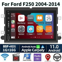 Car Stereo Radio for Ford F250 2004-2014 Android 13 7" Touch Screen Car Radio Player Support Carplay Android Auto Navigation Bluetooth Radio WiFi Audio Video 1 16G, Black