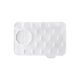 thumbnail image 1 of Bewildely Protección eficaz para la estera del grifo del silicón del fregadero de la cocina fácil de instalar y limpiar el gel de silicona Juegos de accesorios de baño blanco, 1 of 6