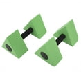 thumbnail image 1 of mancuernas triangulares de EVA para agua, equipo de natación y fitness para niños, color verde, 1 of 13