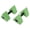 Green, variant on BIMZUC 2PCS Triangle EVA Water Weight Barbell Aqua Dumbbells Blue Hand Weights for Tween Adult Aquatic Fitness Exercise Training (10.63 inches / 27 cm)