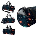 thumbnail image 3 of Constellation GYM Bag, Travel and Dance Tote, Size 17.7 Inches with Interior Zipper Pocket - Large Capacity, 3 of 6