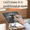 thumbnail image 6 of Universal Laptop Stand with 360° Rotating Base, Adjustable Height Multi-Angle, Foldable Mounted Reading Bookshelf Gray, 6 of 7