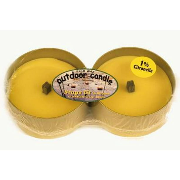 Windflame Outdoor Citronella Candle Refill 2 Pack Walmart Com Walmart Com