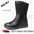 thumbnail image 2 of Stylish motorcycle boots - Classic design, comfortable and breathable, suitable for both daily commuting and casual riding,Black,46, 2 of 21