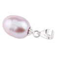 thumbnail image 3 of Lucky Gift Vintage Sterling Oval Natural Madre de Agua Dulce Colgante de Yuyangstore Ovalada colgante de perlas, 3 of 5