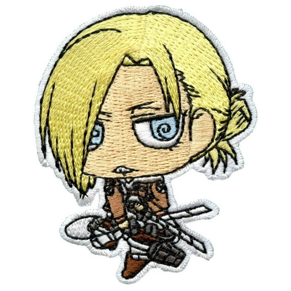 Patch - Attack on Titan - New SD Chibi Annie Iron-On Gifts Toys Anime ge44796