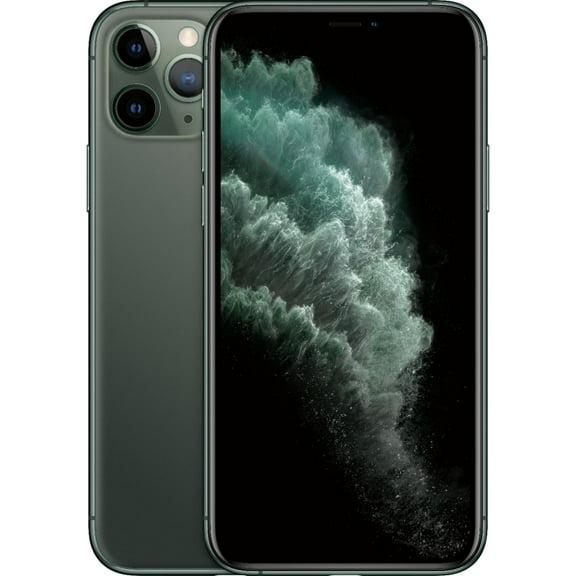 Restored Apple iPhone 11 Pro Max 256GB AT&T Locked Midnight Green (Refurbished)