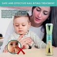 thumbnail image 3 of No Bite Nail Polish - Nail Biting Prevention - Plant Formula - Bitter Taste - Clear Liquid Nail Treatment, 3 of 5