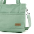 thumbnail image 2 of Bolso bandolera de lona para mujer, bolso con asa superior con correa ajustable, bolso de viaje informal, 2 of 5