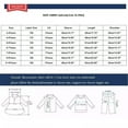 thumbnail image 2 of ROLKFUK Boys Girls Fleece Jackets, Long Sleeve Full Zip Casual Kids Fall Winter Coats Gray Size 7-8 T, 2 of 6