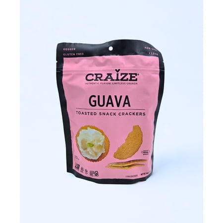 Craize Crackers Toasted Snack Guava, 4Oz