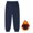 Navy, variant on Huanglei Boys Girls Pants Leggings Full Length Lined Leggings Soft Comfortable Leggings Stretchy Sweatpants Jogger Pants