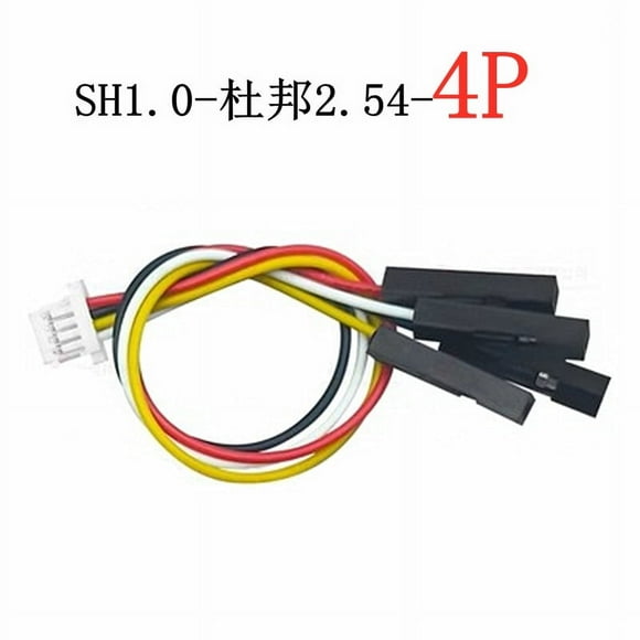 10Pcs Tiny Appliance Cables Multi Color Plastic Rectangular Electrical Wire Adapter for Multiple Device Setup