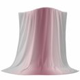thumbnail image 6 of Pink Grey Ombre Blanket Soft Cozy Warm Throw Blanket for Couch, Plush Fuzzy Flannel Fleece Blankets for Sofa, Farmhouse Gradient Minimalist Bed Blankets Lightweight Gifts for Women, 50"x60", 6 of 9