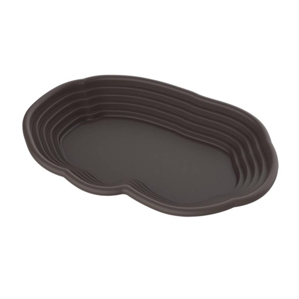 Piscina para reptiles, comedero para tortugas, geckos, serpientes y mascotas acuáticas trepadoras. Estilo B