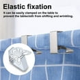 thumbnail image 4 of 4pcs Stainless Steel Cloth Clip, Table Cloth Holders, Table Cloth Clips Holders for Outdoor and Indoor, 4 of 5