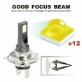 thumbnail image 2 of 2Pcs H11 LED Headlight Kits 110W 20000LM Light Bulbs 6000K Driving DRL Lamp, 2 of 7