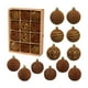 thumbnail image 2 of Seyotauo 12 Pack Velvet Ornaments for Christmas Tree, Velvet Christmas Balls Christmas Tree Ball Ornaments Decorative Hanging Ornaments for Tree for Party, 2 of 6