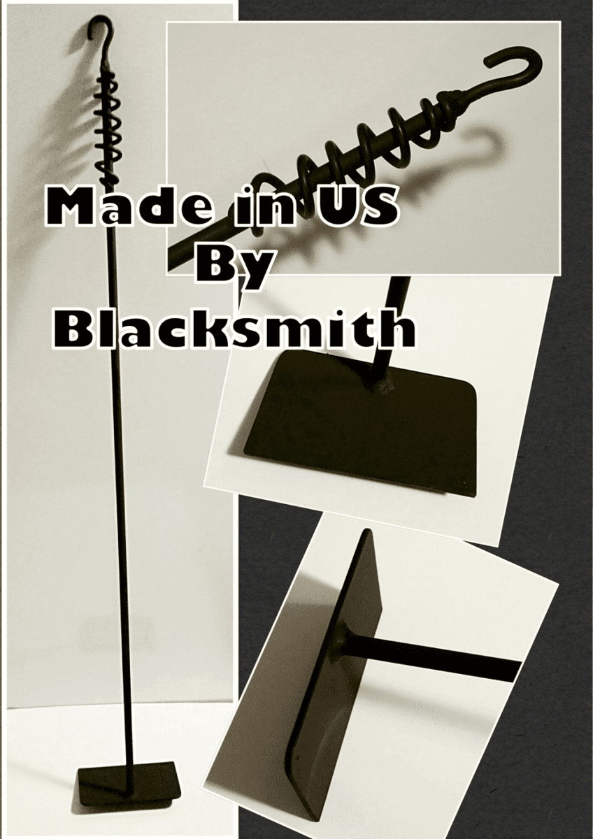 Wood StoveFireplace Ash / Coal Rake, Made in US by a Blacksmith***FREE