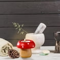 thumbnail image 7 of 3pc Cute Mushroom Candle Holder, Candle Holders For Centerpiece Table Decorations, Decorative Stand For Tealight Candles, Votive Candles, Suitable For Farmhouse Cottagecore Decor, 7 of 7