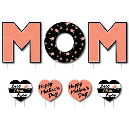 Best Mom Ever Yard Sign Outdoor Lawn Decorations Mother S Day