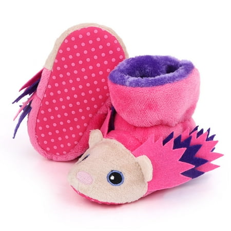 

Herrnalise Newborn Infant Baby Girls Cute Cartoon Shoes Footwear Crib Warm Winter Bootie Toddler Shoes