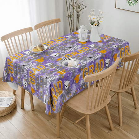 

Tablecloth 2023 Graduation Graduation Table Covers for Party Decorations Kitchen Dinner Decor(#30 L-59x84 )