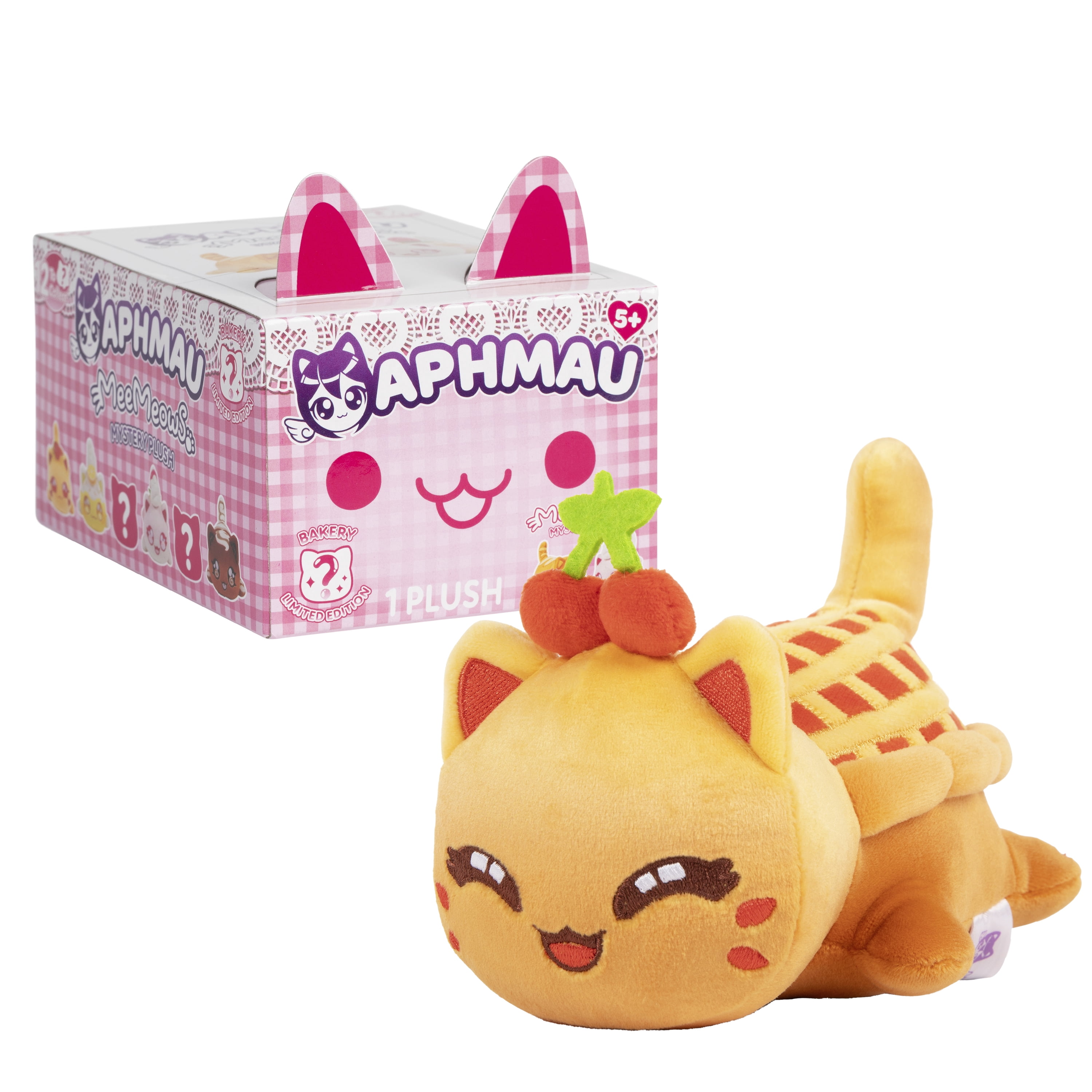 Aphmau 6” Mystery MeeMeow Plush Series 10 -Bakery