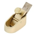 thumbnail image 4 of 2x cepillos de latón Sunnimix para violín Herramienta de carpintería plano dorado, 4 of 8