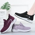 thumbnail image 4 of CHICVOMEY Women's Breathable Walking Shoes Lightweight Slip-On Sneakers with Wide Toe Box Non-Slip Soft Sole for Work Running Elderly Women Shoes, 4 of 6