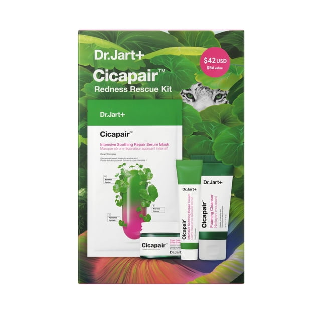 Set de cuidado de la piel Dr.Jart+ Cicapair Redness Rescue Travel Size