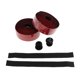 thumbnail image 5 of Cintas de manillar de bicicleta de carretera con estilo Envolturas de manillar de ciclismo Cinturón de manillar de ciclismo con 2 tapones de barra Acc rojo Macarena Cintas para manillar de bicicleta de carretera, 5 of 8