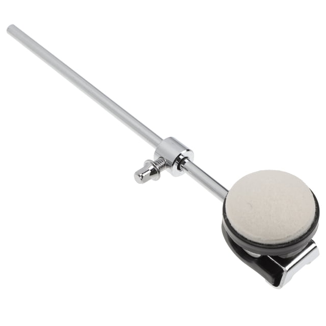 OULII Pédale de Tambour à Réponse Rapide Instrument de Percussion Argent 1Pcs