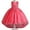 Watermelon Red, variant on Dresses for Girl Princess Dress up Clothes Costume up Kids Birthday Party Cosplay Role Play Clothes