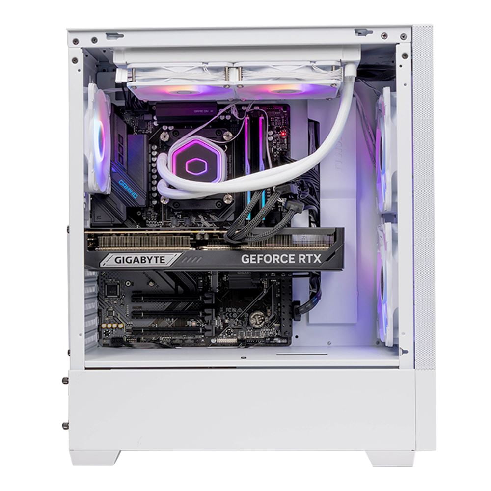 PowerSpec G757 Gaming PC AMD Ryzen 7 9800X3D 4.7GHz Processor, NVIDIA GeForce RTX 5080 16GB GDDR7, 32GB DDR5-6000 RAM, 2TB NVMe, WiFi 6 (802.11ax), Bluetooth 5.3, Liquid Cooling, Windows 11 Home