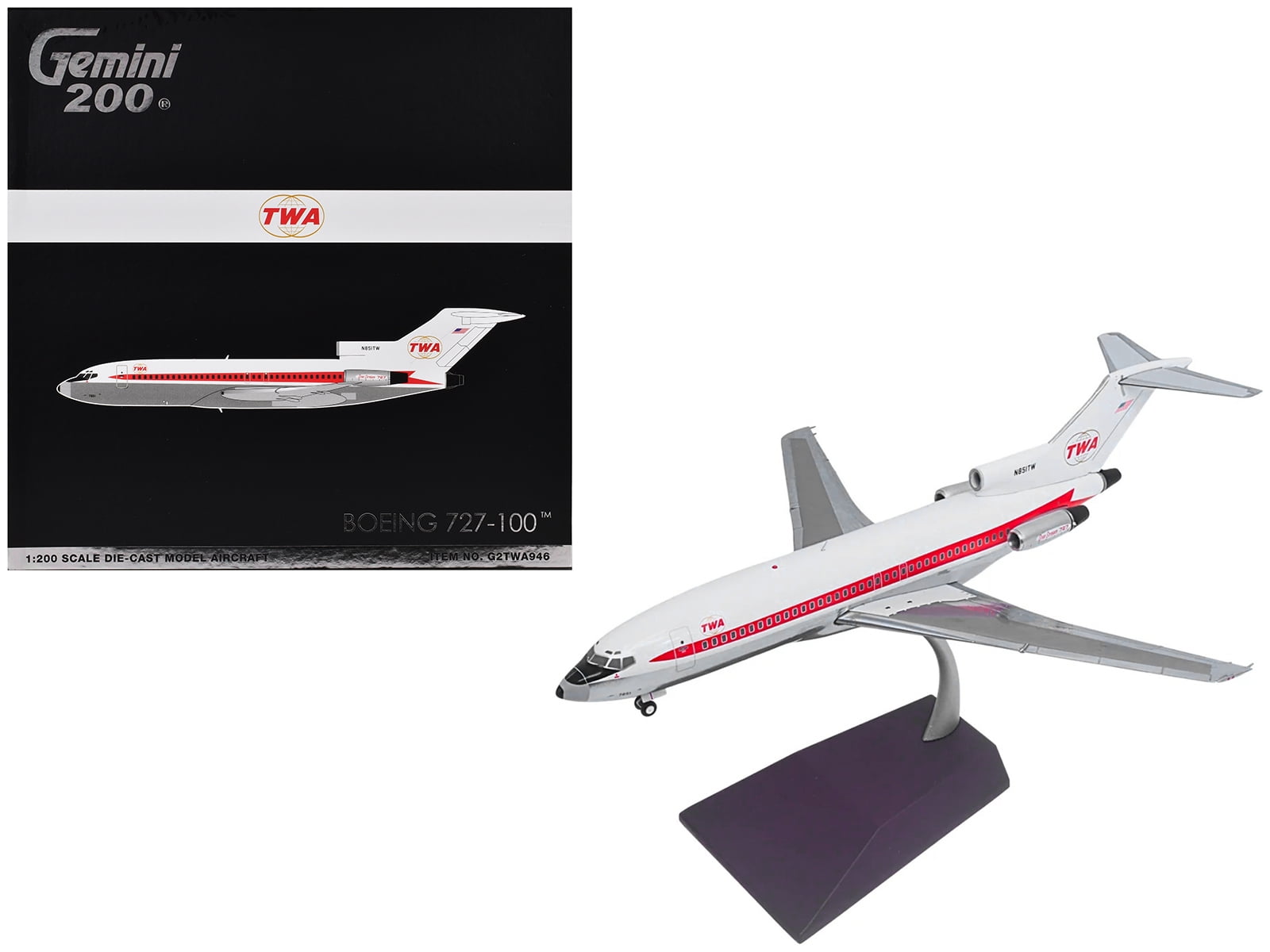 GeminiJets Gemini200 Boeing E-4B Military Aircraft Model, 1:200
