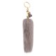 thumbnail image 1 of Adorable animal peludo cola llavero colgante Plushy cola única clave accesorio para bolsos monederos llaves, 1 of 6