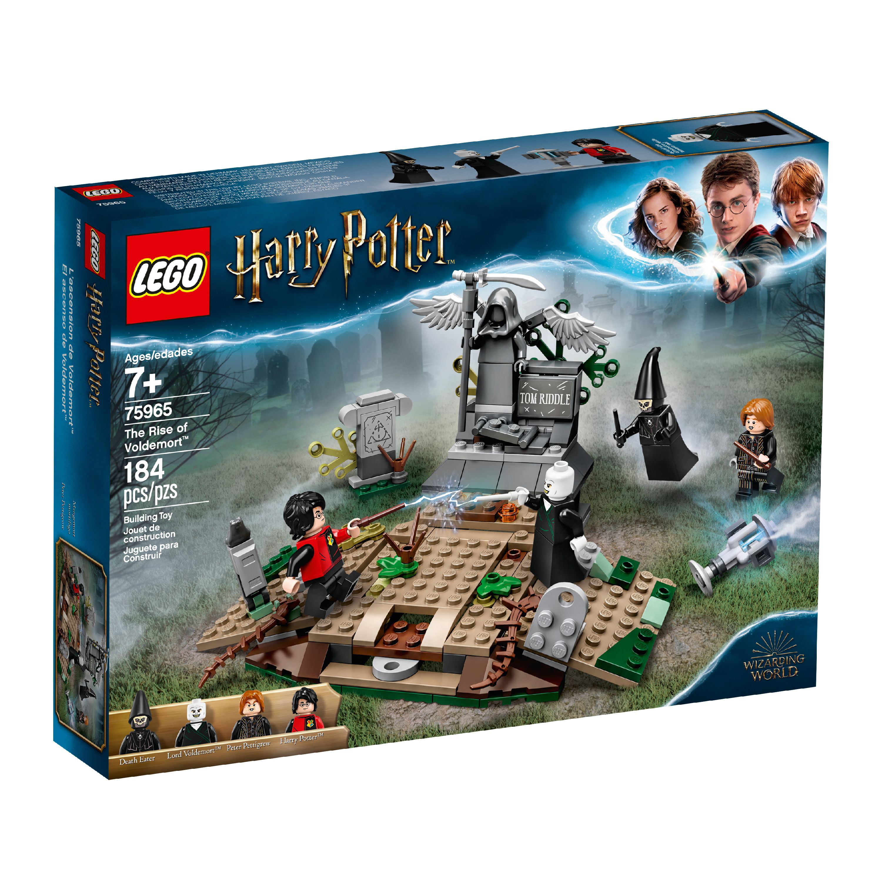 LEGO Harry Potter Rise of Voldemort 75965 Wizard Battle Action Set (184 Pieces) Walmart.com