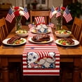 thumbnail image 6 of Memorial Day Saving!4th of July Decorations, 70.9 Inches Independence Day Table Flag Independence Day Restaurant Living Room Tabletop Decoration Ambience Decoration, 6 of 7