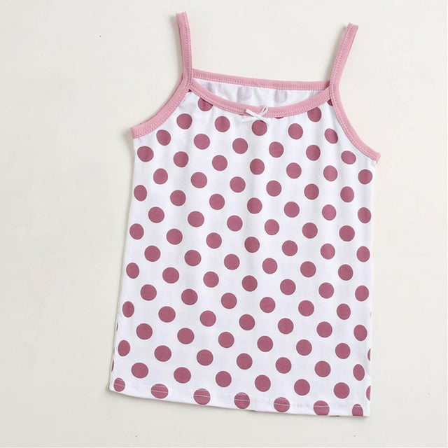 Soki Camisole de sous-Vêtement pour Filles, T-shirt d'Été, Chandail de Base, Camisoles à Col Rond, Hauts