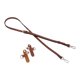 thumbnail image 2 of Fiudx Correa de Cuero, Correa Ajustable para Bolso Cruzado, Correa para Minibolso En Hebilla de Calidad, Accesorio de Diseño Fino, Ideal para Uso Diario, Pie de Vaca Auténtica., 2 of 3