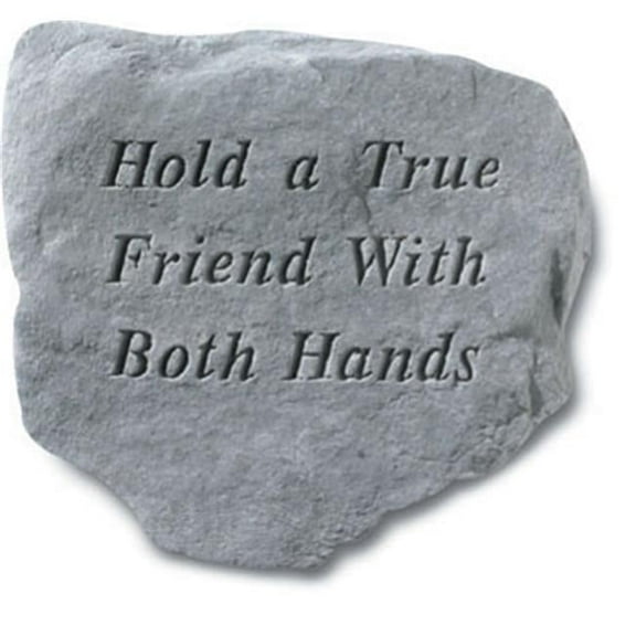 Kay Berry- Inc. 63520 Hold A True Friend With Both Hands - Memorial - 11 Inches x 10 Inches